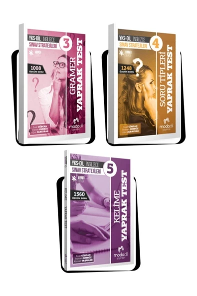 Modadil YKSDİL Yaprak Test Seti A (3 Kitap) Yayınları ürün görseli