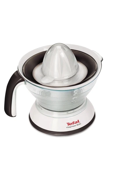 TEFAL Zp300138 Vitapress Narenciye Sıkacağı, Beyaz Ve Gri, 0.6 Litre - 1500637047 - Resim 7