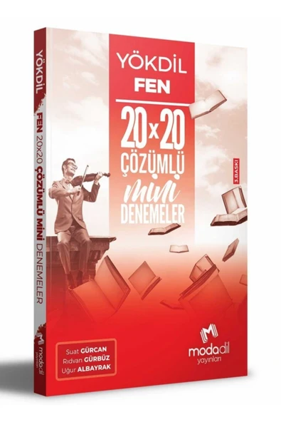 Modadil Yayınları Modadil YÖKDİL Fen 20x20 Mini Denemeler Çözümlü Modadil Yayınları ürün görseli