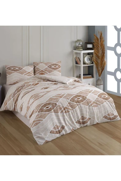 YÜNTEKS Kristal Ranforce Kutulu Nevresim Takımı Tek Kişilik Hitit Yeşil - Resim 2