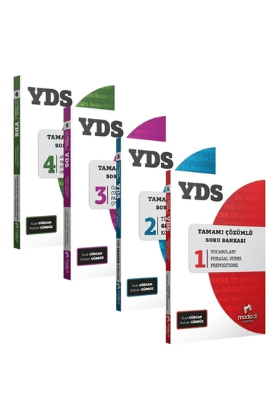 modadili Modadil Yds Tamamı Çözümlü Modüler Soru Bankası Seti Moda Dil Yayınları ürün görseli