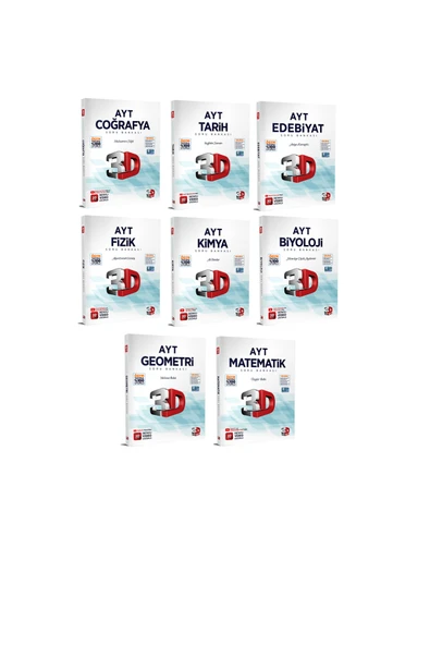 PeraMila 3D Çözüm Yayınları 2026 YKS TYT AYT Tüm Dersler Mega Set 19 Kitap + 6 Hediyeli - Resim 3