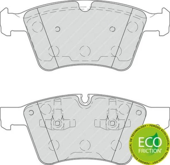 Mercedes Fren Balatası Ön - Gl Serisi - Frd Fdb4189 - Resim 1