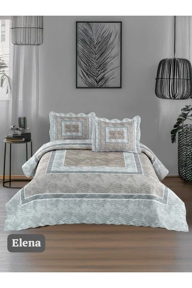 YÜNTEKS Örtüm Çift Kişilik Kapitone Yatak Örtüsü Forewer - Resim 11