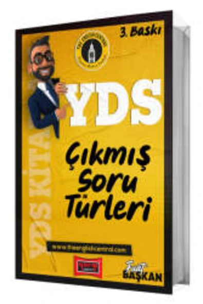 Yargı Yayınları 2024 YDS Çıkmış Soru Türleri 3.Baskı (Fuat Başkan) ürün görseli