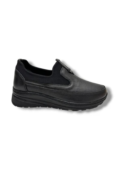 Malawi 3571-26 Hakiki Deri Anatomik Ultra Soft Kadın Ayakkabı - Resim 2