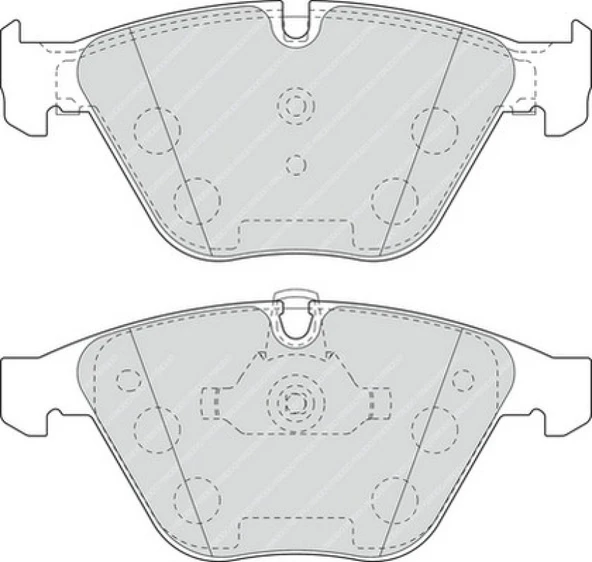 Bmw Fren Balatası Ön - Fren Balatası Ön - Frd Fdb4191 - Resim 1