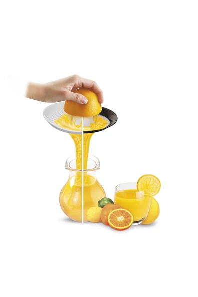 TEFAL Zp300138 Vitapress Narenciye Sıkacağı, Beyaz Ve Gri, 0.6 Litre - 1500637047 - Resim 2
