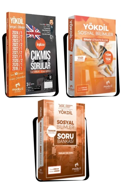 Modadil YÖKDİL SOSYAL - Kazandıran SET A Yayınları ürün görseli
