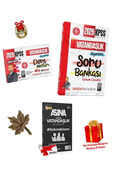 PeraMila Kpss 2026 Indeks Vatandaşlığın Algoritması Emrah Vahap Özkaraca Ders Notları Soru Bankası Deneme ürün görseli