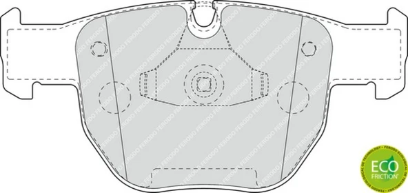Bmw Fren Balatası Ön - Fren Balatası Ön - Frd Fdb1597 - Resim 1