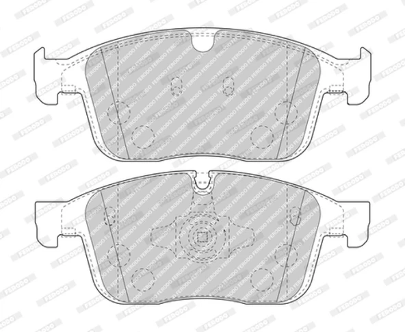 Volvo Fren Balatası Ön - Fren Balatası Ön - Frd Fdb4943 - Resim 1