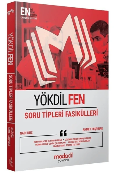 Modadil Yayınları Modadil YÖKDİL Fen Soru Tipleri Fasikülleri ürün görseli