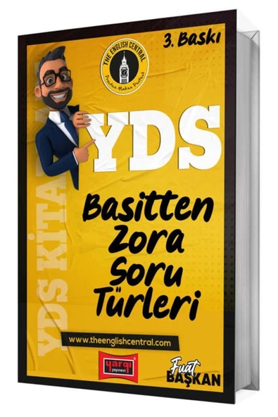 Yargı Yayınları 2024 YDS Basitten Zora Soru Türleri 3.Baskı (Fuat Başkan) ürün görseli