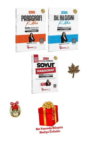 Hoca Kafası Yayınları 2026 Kpss Dgs Ales Öznur Saat Dil Bilgisini Paragrafı Kafala Soyut Paragraf (4 HEDİYELİ) ürün görseli