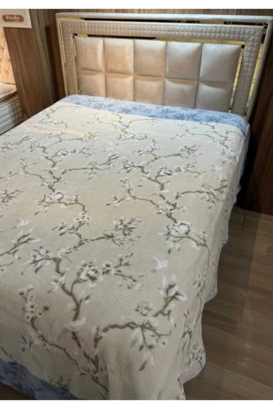 YÜNTEKS Padişah Vizon Çift Kişilik Battaniye - Resim 3