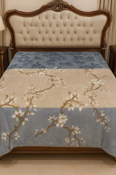 YÜNTEKS Padişah Vizon Çift Kişilik Battaniye ürün görseli 1