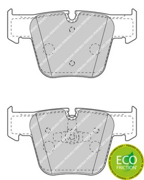 Mercedes Fren Balatası Ön - Premier Eco Friction - Frd Fdb4412 - Resim 1
