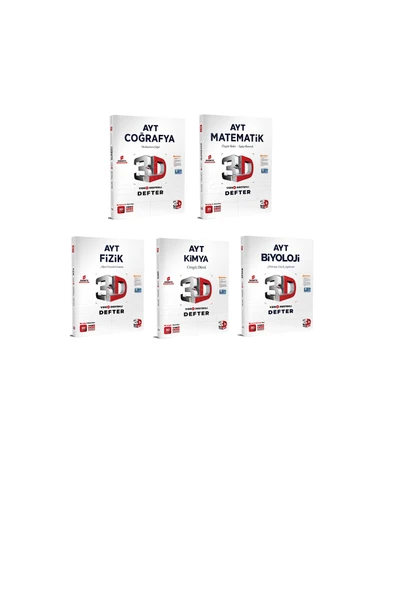 PeraMila 3d Çözüm Yayınları 2026 Yks Tyt Ayt Tüm Dersler Video Destekli Defter Seti (6 HEDİYELİ) - Resim 3