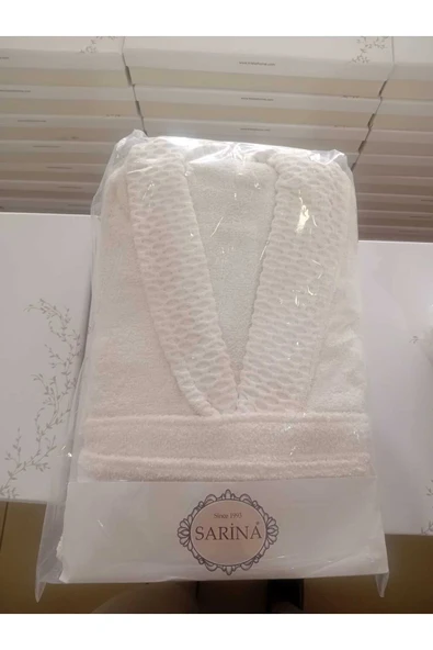 YÜNTEKS %100 Pamuk Bornoz , Su Emiciliği Yüksek, Gramajlı Bornoz, Tek Bornoz - Resim 2