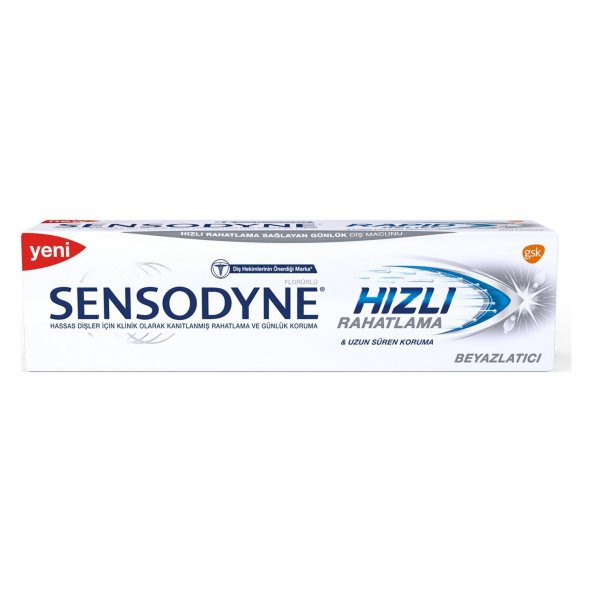 SENSODYNE DİŞ MACUNU HIZLI KORUMA RAHATLAMA 75 ML