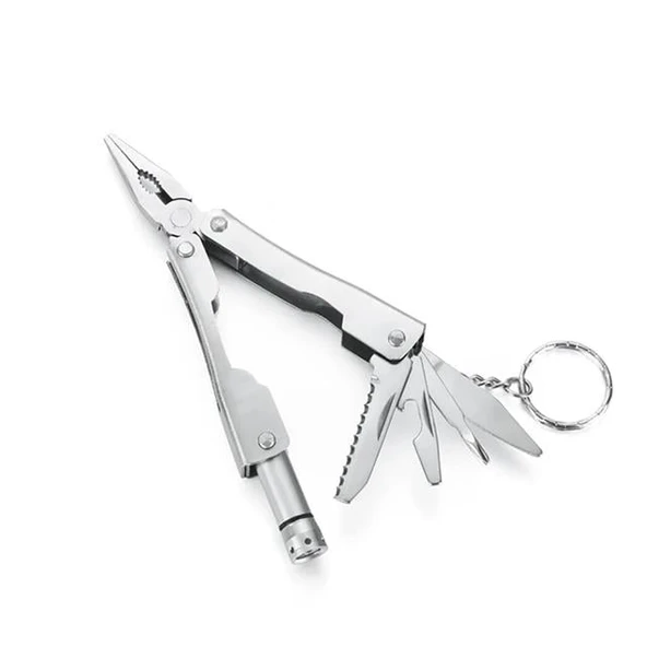 Sunup SN-20925 Çok Fonksiyonlu Pense - Fener - Çakı Seti - Resim 4