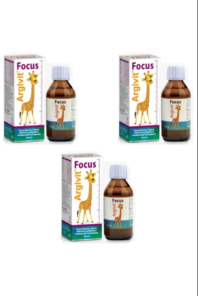 Argivit Focus 150 ml 3 Adet ürün görseli