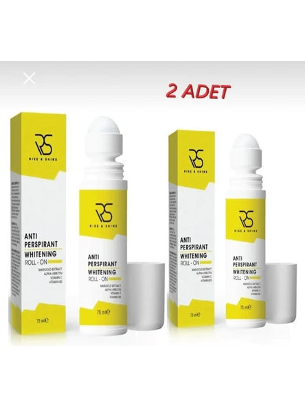 Rise And Shine Antiperspirant Whitening Roll-On - 75 ml 2 Adet ürün görseli 1