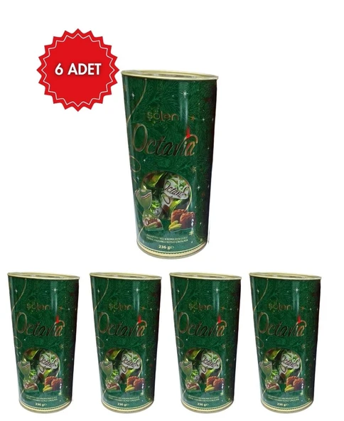 Şölen Octavia Antep Fıstıklı Çikolata 236 g 6 Adet ürün görseli 1