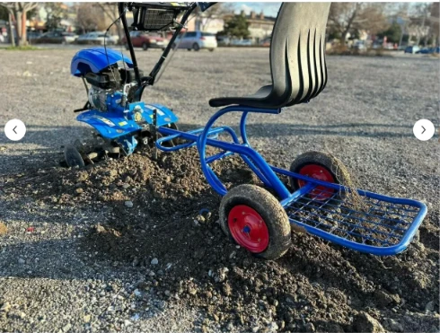 DALAZ, Fırtına FTN-310 Benzinli 6.5 Hp Çapa Makinesi UYUMLU MAVİ TAŞIMA SELESİ,MİNİ RÖMORK ürün görseli