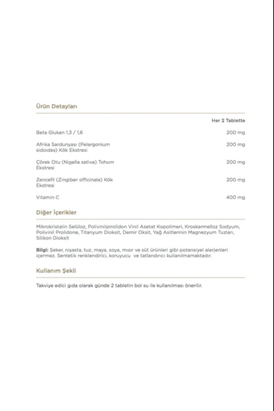 Nutraxin Immun-S 60 Tablet 3 Adet - Resim 2
