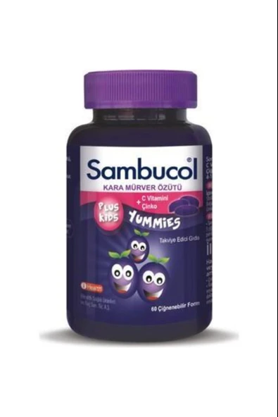 Sambucol Plus Kids Yummies 60 Adet ürün görseli