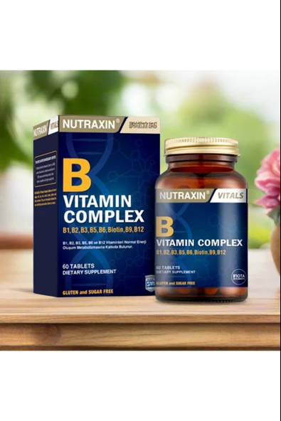 Nutraxin B Complex 60 Tablet 5 Adet - Resim 4
