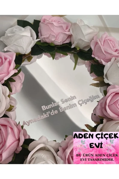 BUNLAR SENİN AYNADAKİ BENİM ÇİÇEĞİM SEVDİKLERİNİZE ÖZEL GÜN HEDİYESİ - Resim 3