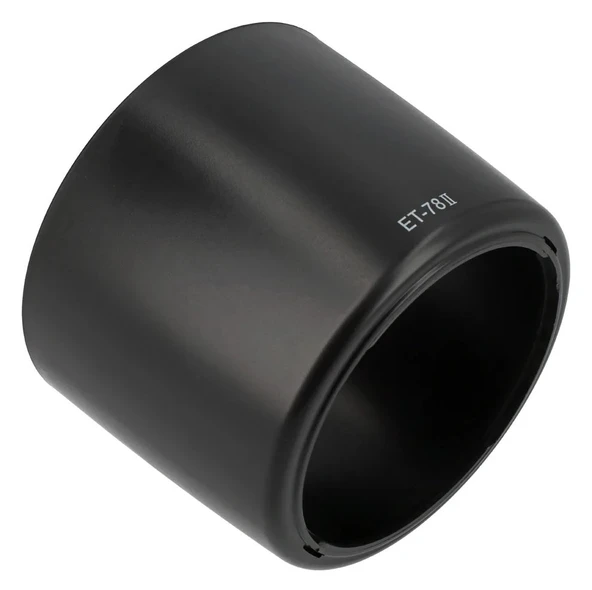 Ayex ET-78 II Parasoley – Canon EF 135mm f/2L USM ve EF 180mm f/3.5L Macro USM Lensler ile Uyumlu - Resim 4