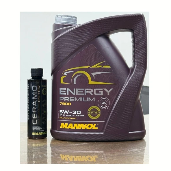 2025 5W30 Energy Premium Ester 5LT Motor Yağı ve Ceramo Seramik Ester Katkısı ürün görseli