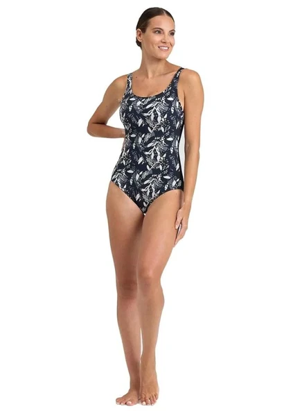 Arena Womens Bodylift Swimsuit Francy Wing Back Kadın Yüzücü Mayosu 006044510 - Resim 3
