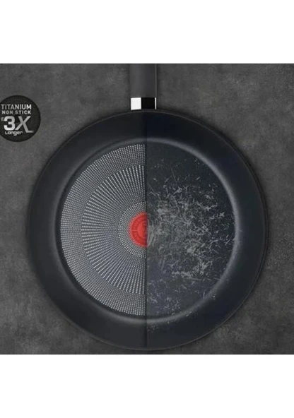 Tefal Titanyum 3X Force 28 cm Tava - Resim 3