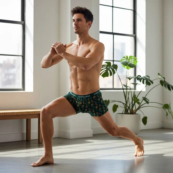 GOST LİRİA- Tiger Desenli Erkek Boxer - Resim 6