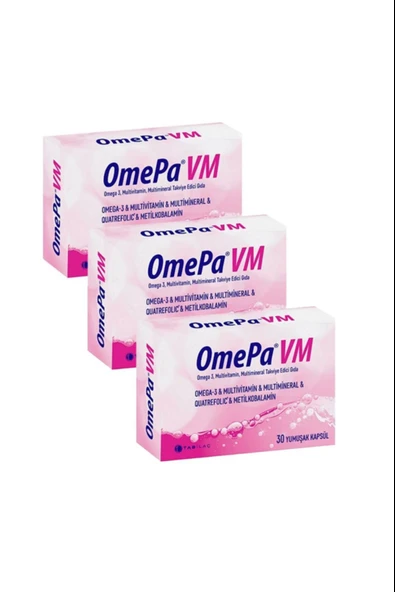 Omepa Vm 30 Kapsül 3 Adet ürün görseli