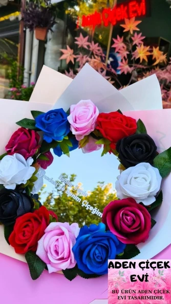 BUNLAR SENİN AYNADAKİ BENİM ÇİÇEĞİM SEVDİKLERİNİZE ÖZEL GÜN HEDİYESİ - Resim 2