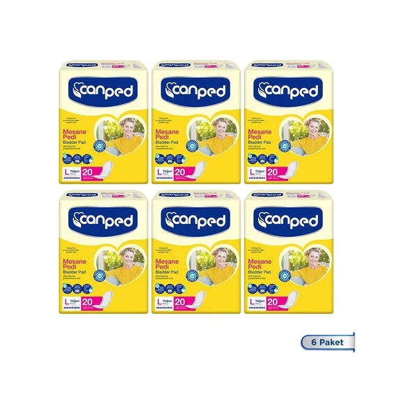 Canped Mesane Pedi Yoğun L Beden 120 li ürün görseli 1