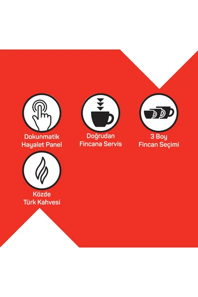 ARZUM Okka Elite Türk Kahvesi Makinesi Krom - OK0040-20 - Resim 8