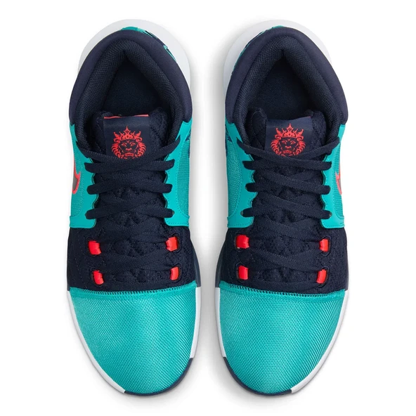 Nike Lebron Witness VIII Erkek Mavi Basketbol Ayakkabısı HQ2139-300 - Resim 3