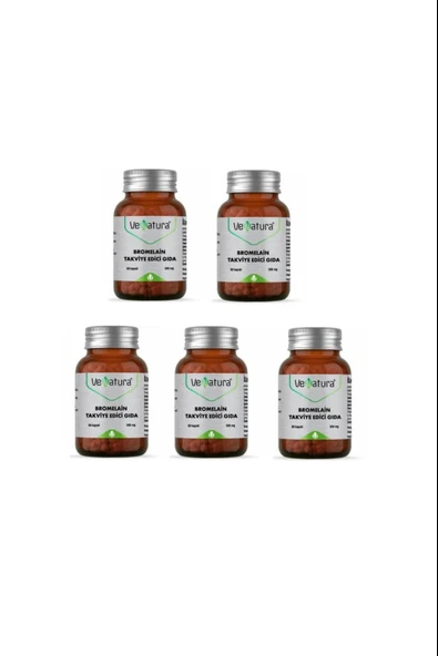 VeNatura Bromelain 60 Kapsül 5 Adet ürün görseli