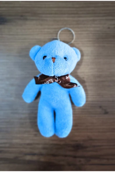 Peluş Ayıcık Anahtarlık Ve Çanta Süsü Hediyelik (12cm Boy) ürün görseli