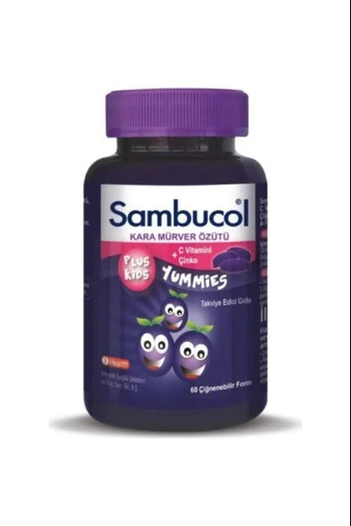 Sambucol Plus Kids Yummies 60 Adet ürün görseli