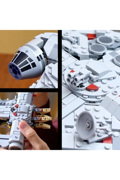LEGO ® Star Wars™ Millennium Falcon™ 75375 - 18 Yaş ve Üzeri İçin Yapım Seti (921 Parça) - Resim 9