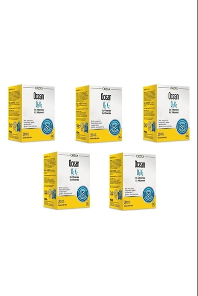 Ocean D3k2 Damla 20 ml 5 Adet ürün görseli