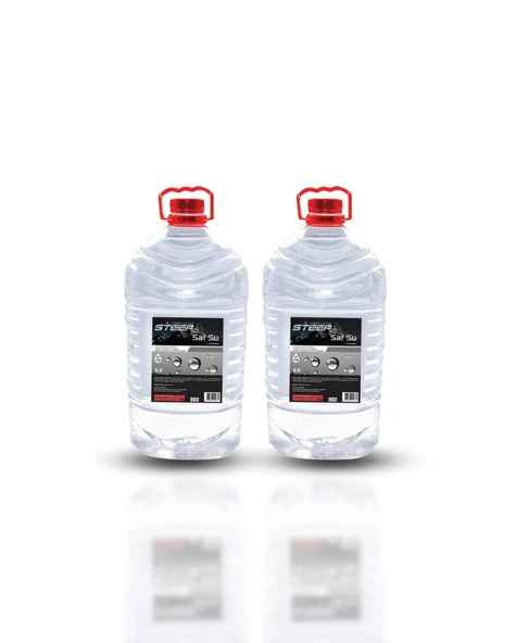 STEEP Pure Water Saf Su PH 7.5 5 Lt 2 Adet ürün görseli 1
